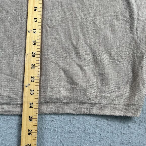 Kenar Heathered Beige 100% Merino Wool Oversized Dolman Sleeve Sweater Small - Picture 9 of 16